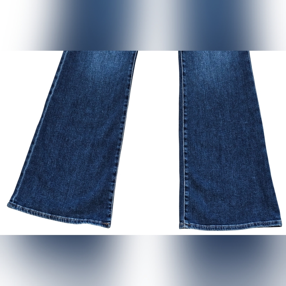 Good American Women's Good Legs Flare Split Pockets Elevated Basic Flare. 12/31 - Picture 2 of 10